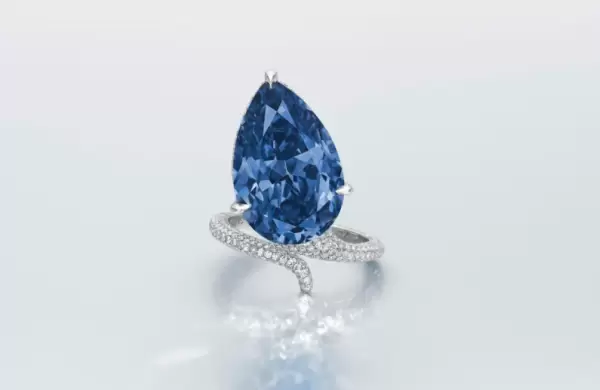 Así es el el diamante de casi 10 quilates que se vendió por una fortuna en una exclusiva subasta