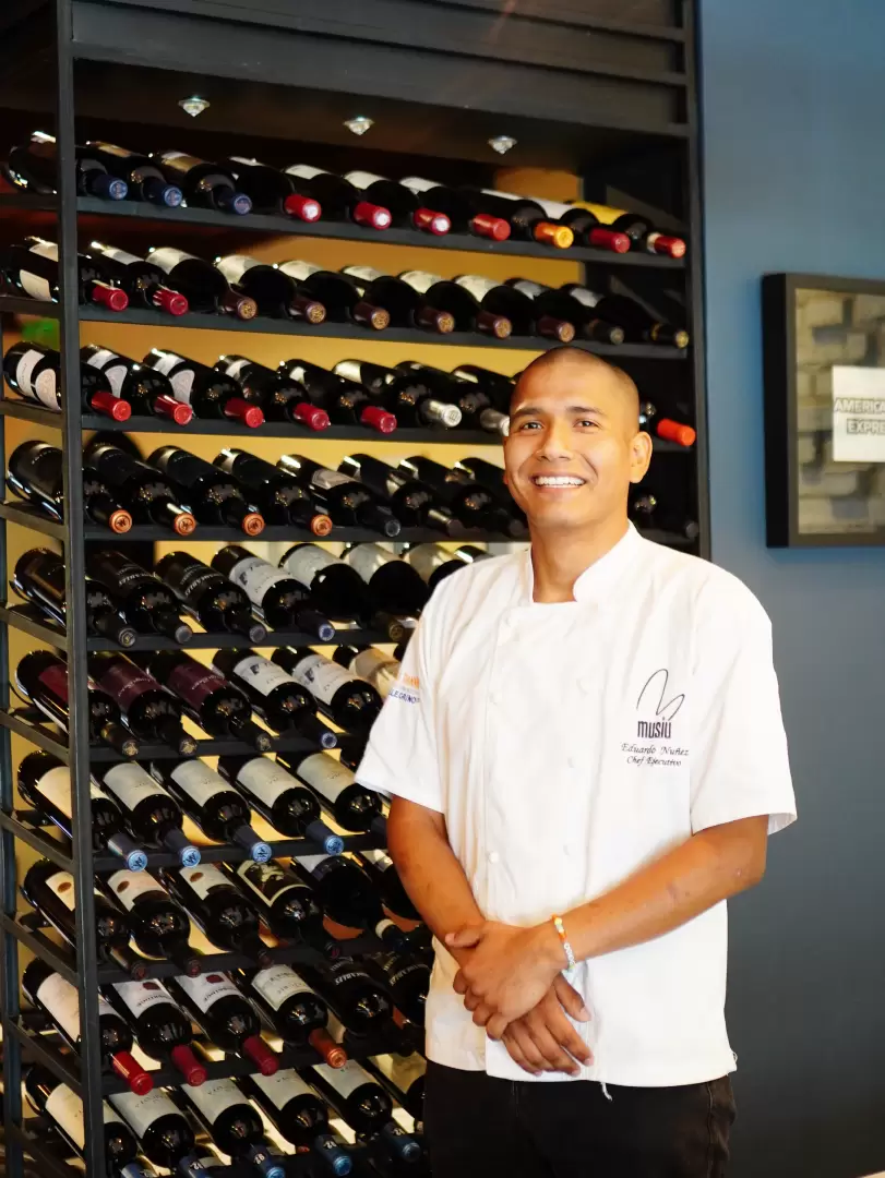 Eduardo Núñez, chef ejecutivo y propietario de Musiú