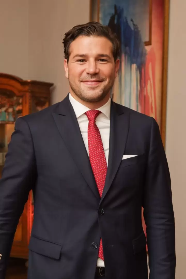 Hadrien Patts, Export Manager Internacional de la maison.