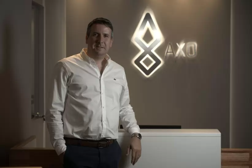 Juan Manuel López Colla, country manager de Grupo Axo en Uruguay. Foto: Leonardo Mainé.