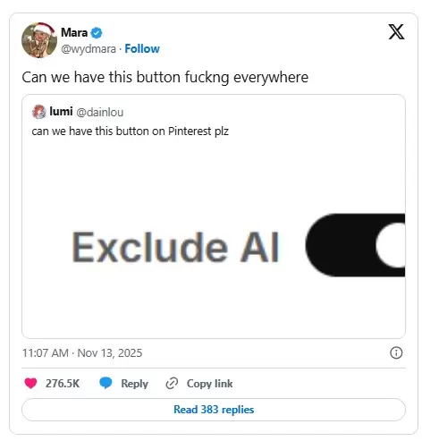 Exclude AI