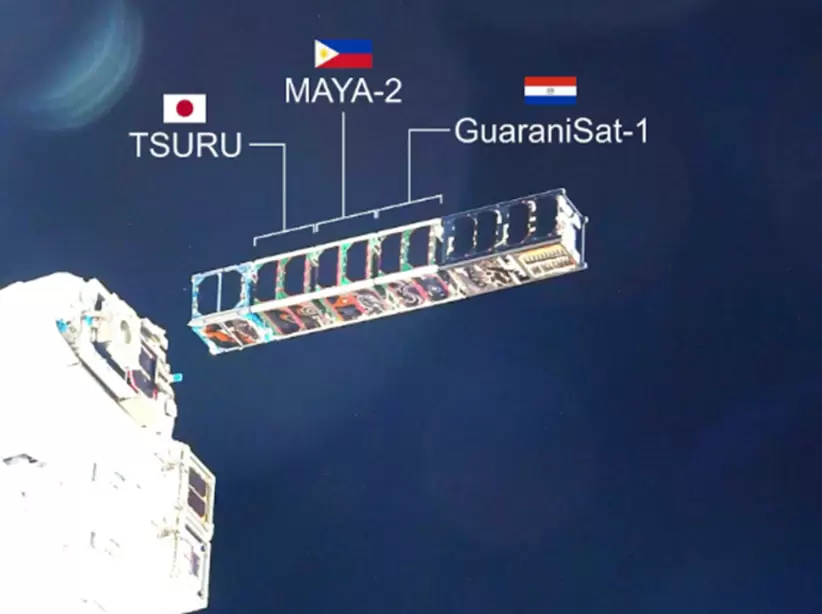 GuaraniSat-1 puesta en orbita