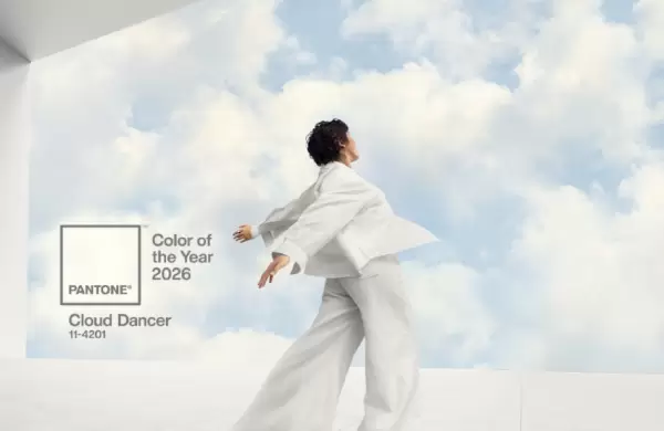 Cloud Dancer: el color del año 2026