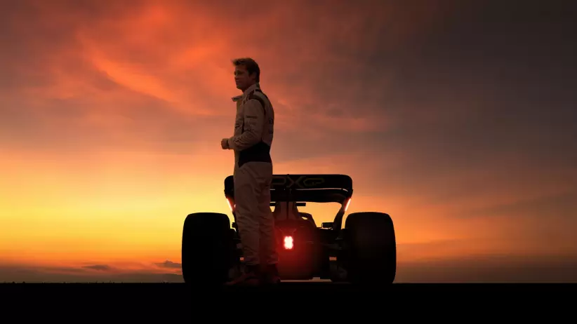 Brad Pitt interpreta a Sonny Hayes en F1. Foto: Difusión.