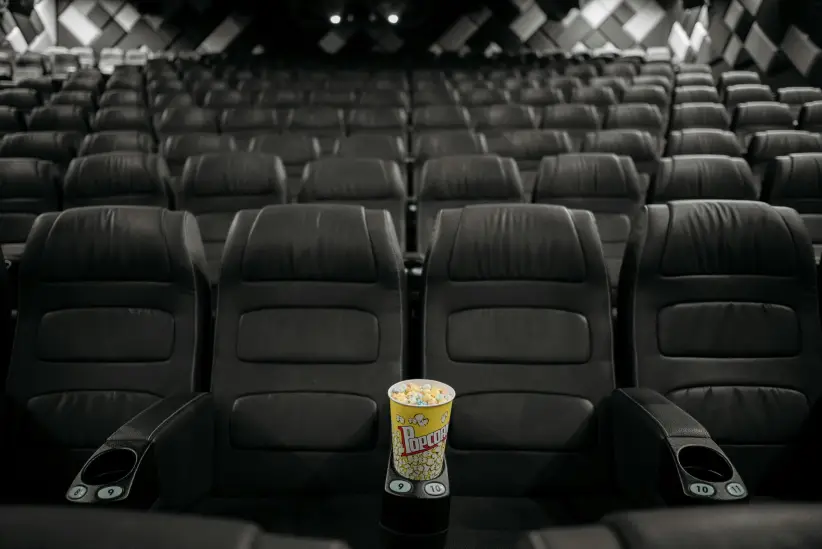 Sala de cine. Foto: Pexels.