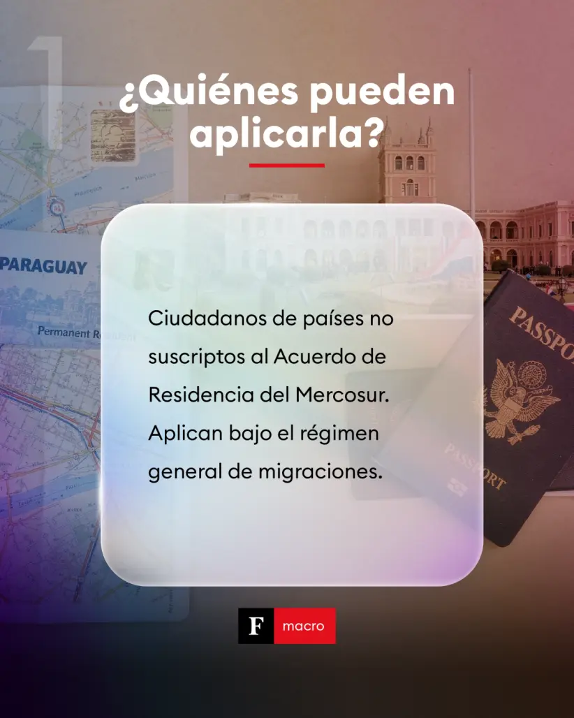 Residencia Permanente en Paraguay para no miembros del Mercosur