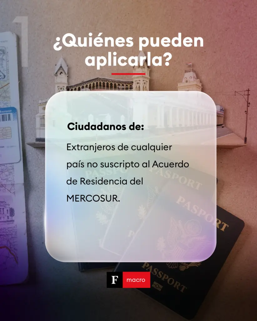 Residencia temporaria en Paraguay para no miembros del Mercosur