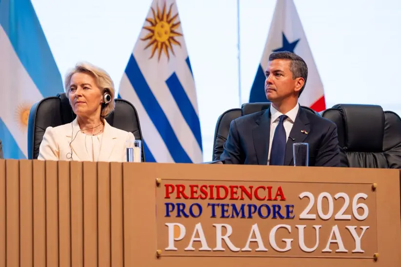 Peña y von der Leyen