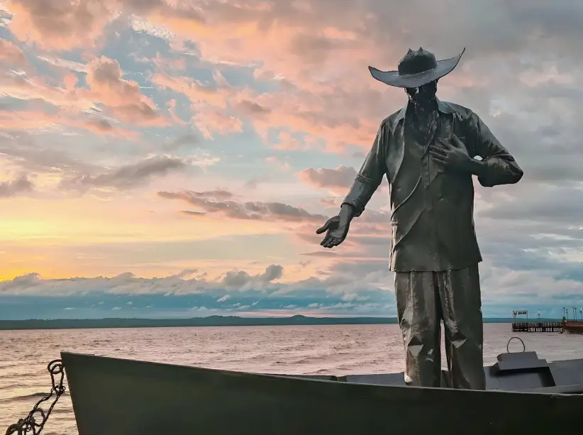 "Pedro Canoero" obra de José Quevedo Allende y Hugo Escobar