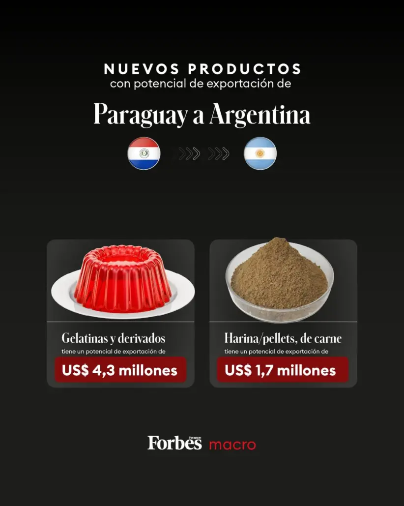 Exportaciones de Paraguay a Argentina