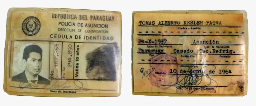 cédula de identidad