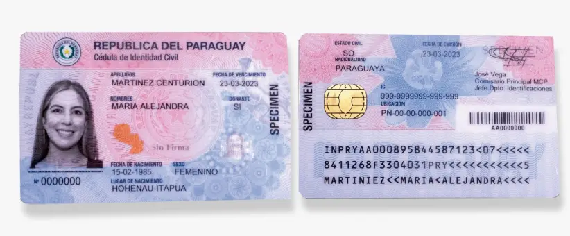 cédula de identidad