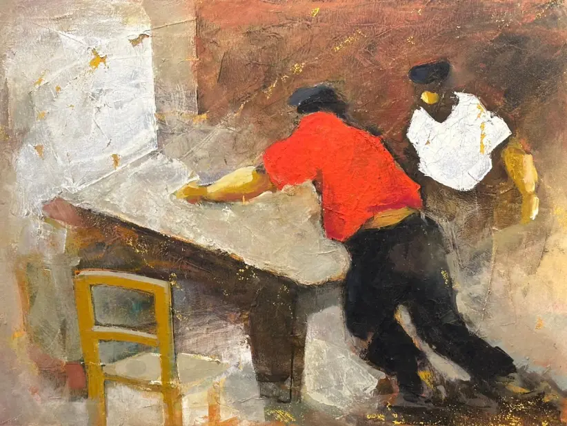 Pinturas de Koki Ruiz, Fuente: Galería Arte Actual