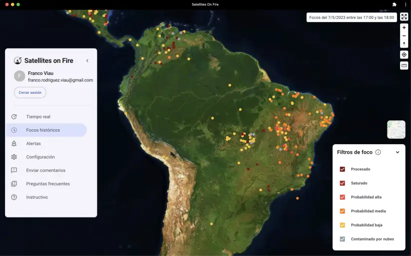 Satellites On Fire