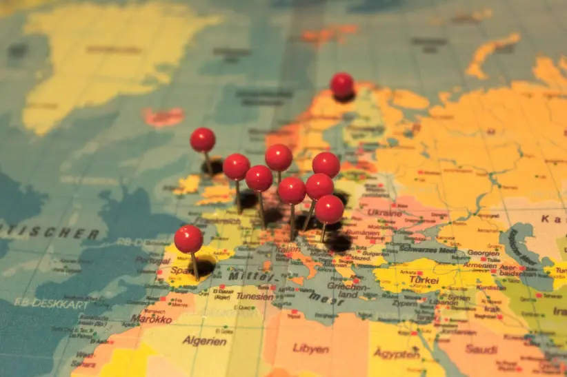 Geopolítica, mapa mundi, internacional, mundial (Foto de Freepik)