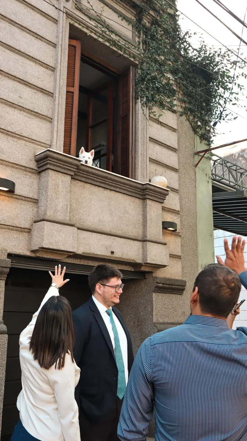 Perro Blanco coffee street