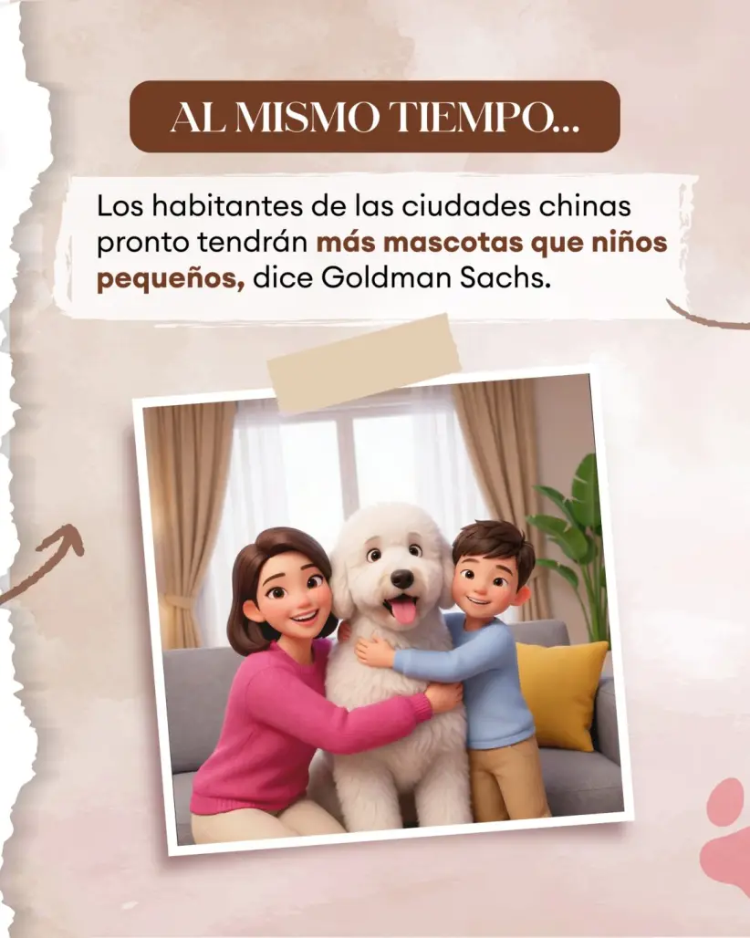 Menos hijos, más mascotas: la nueva familia del siglo XXI | Fuente: Elaboración Forbes Paraguay