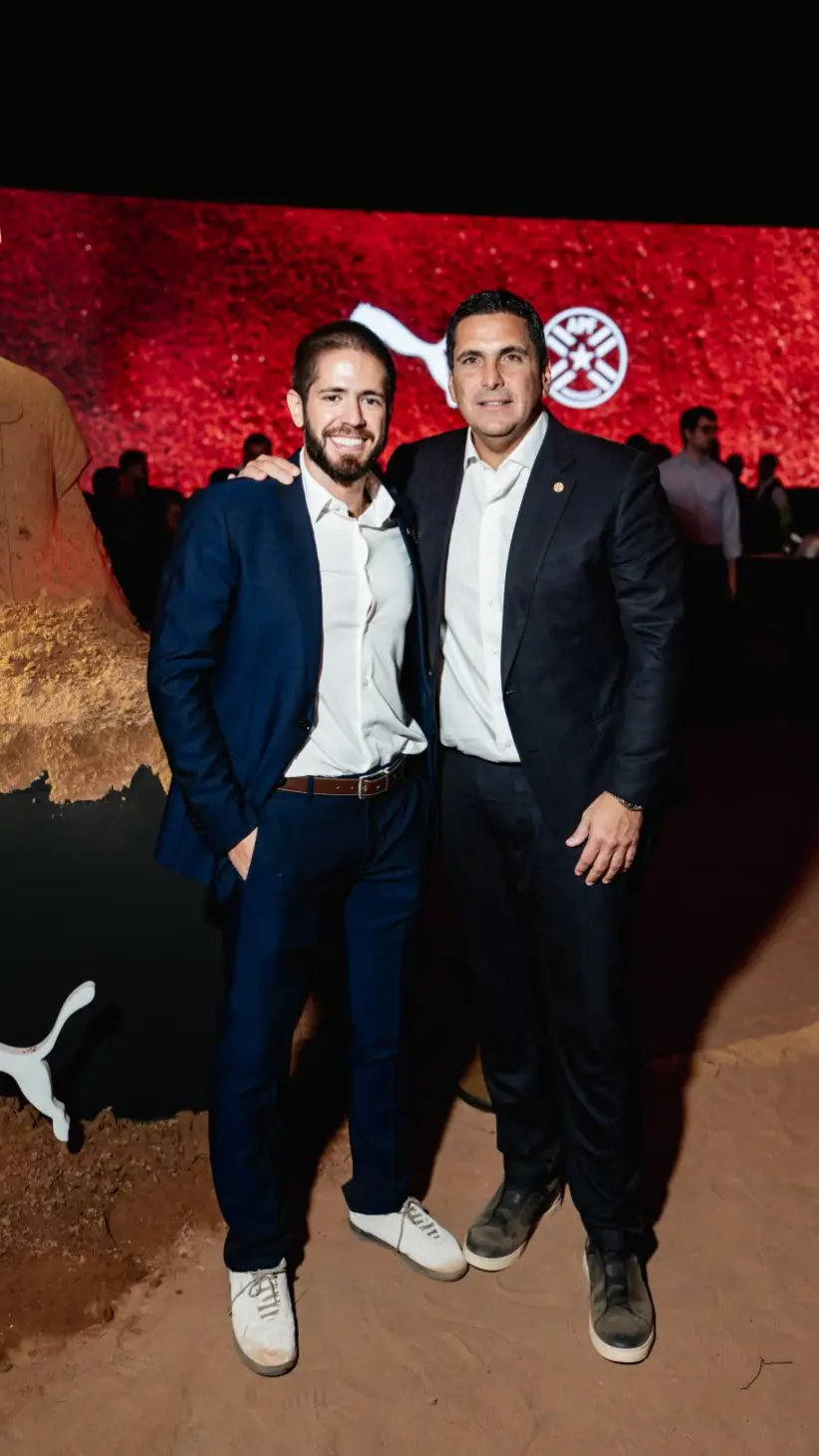 Andrés Kemper, Propietario de Kemsa junto con Robert Harrison, Presidente de la APF | Fotografía: Rocío Rodríguez
