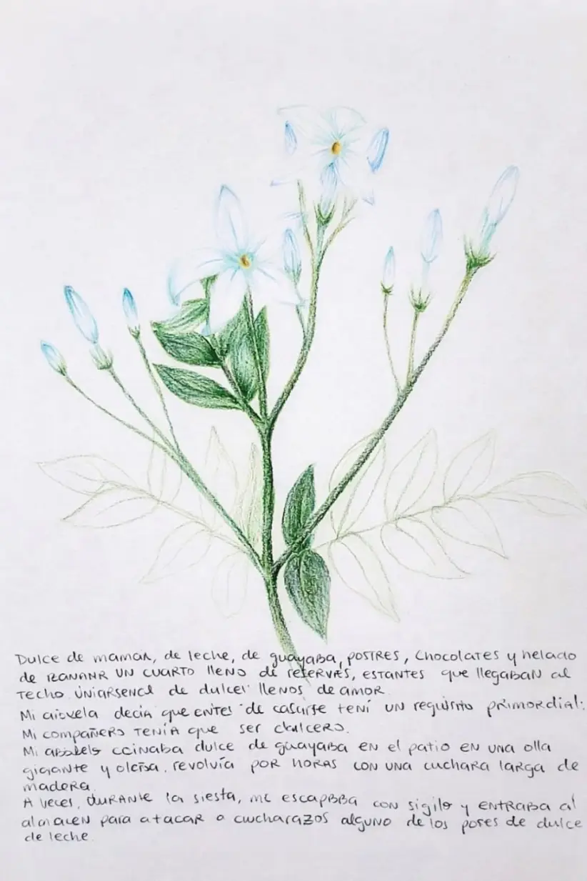 Obra de Jimena Zaldívar. Fuente: Gentileza de la familia Zaldívar.