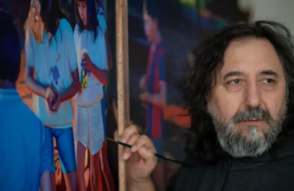 Poética de la pausa: Enrique Collar describe su universo en la muestra "Todo el tiempo del mundo"
