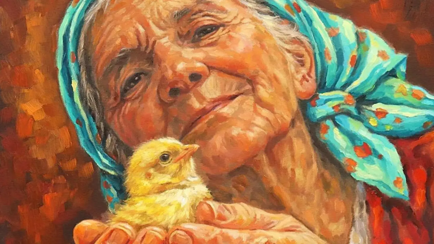 "Amar la vida". Óleo sobre lienzo. Fuente: Gentileza - Carla Ascarza.
