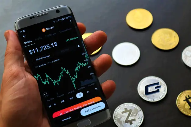 Fotos de stock gratuitas de aplicación comercial, aplicación financiera, billetera crypto
