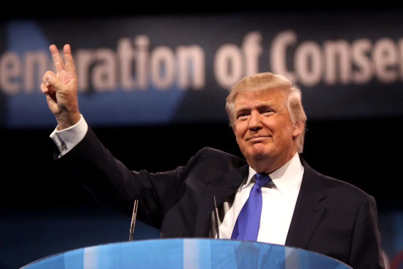 Donald Trump - SE PUEDE USAR - (Foto: Gage Skidmore de Peoria, Arizona, Estados Unidos de América, CC BY-SA 2.0, via Wikimedia Commons)