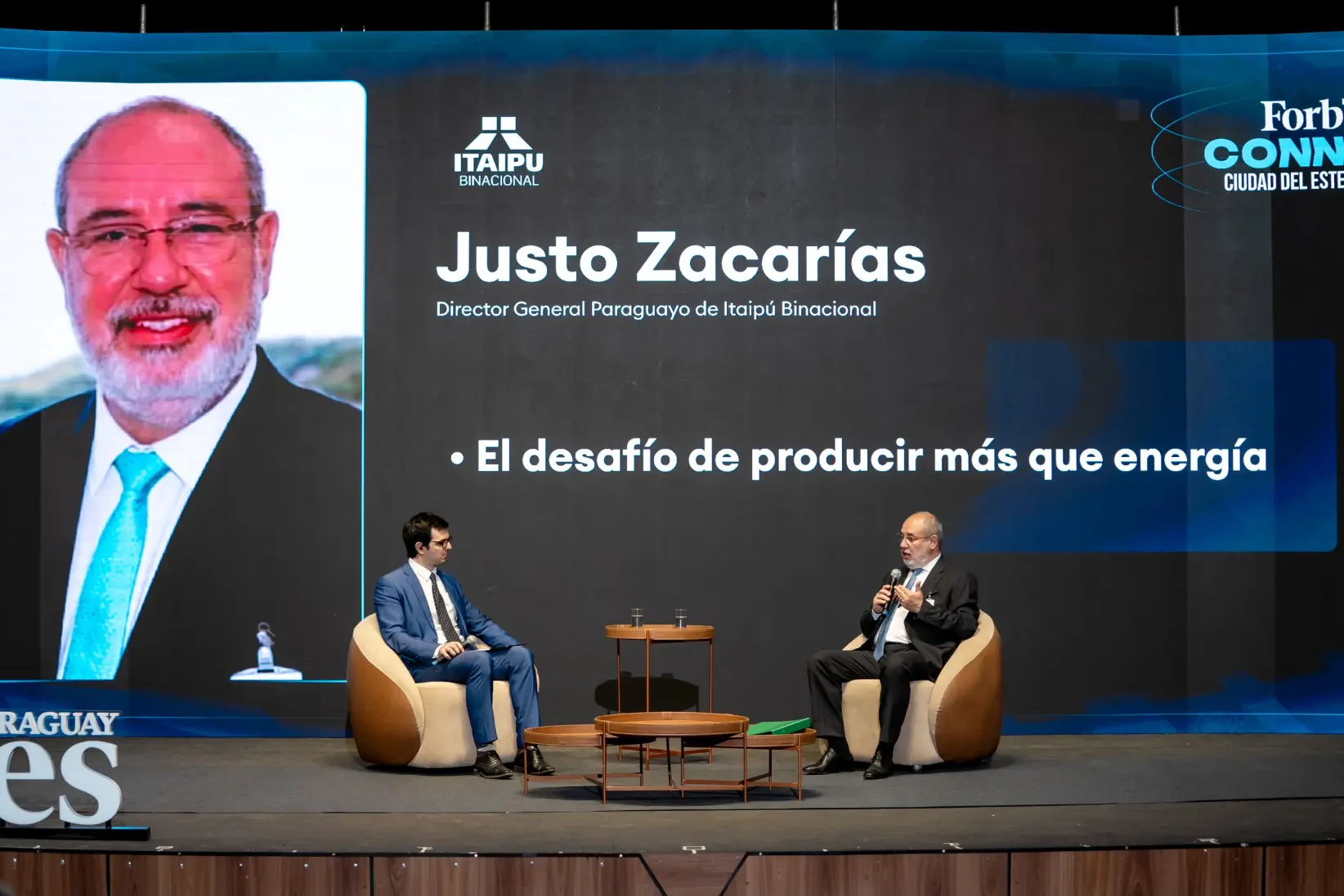 Justo Zacarías, Director General paraguayo de Itaipú Binacional