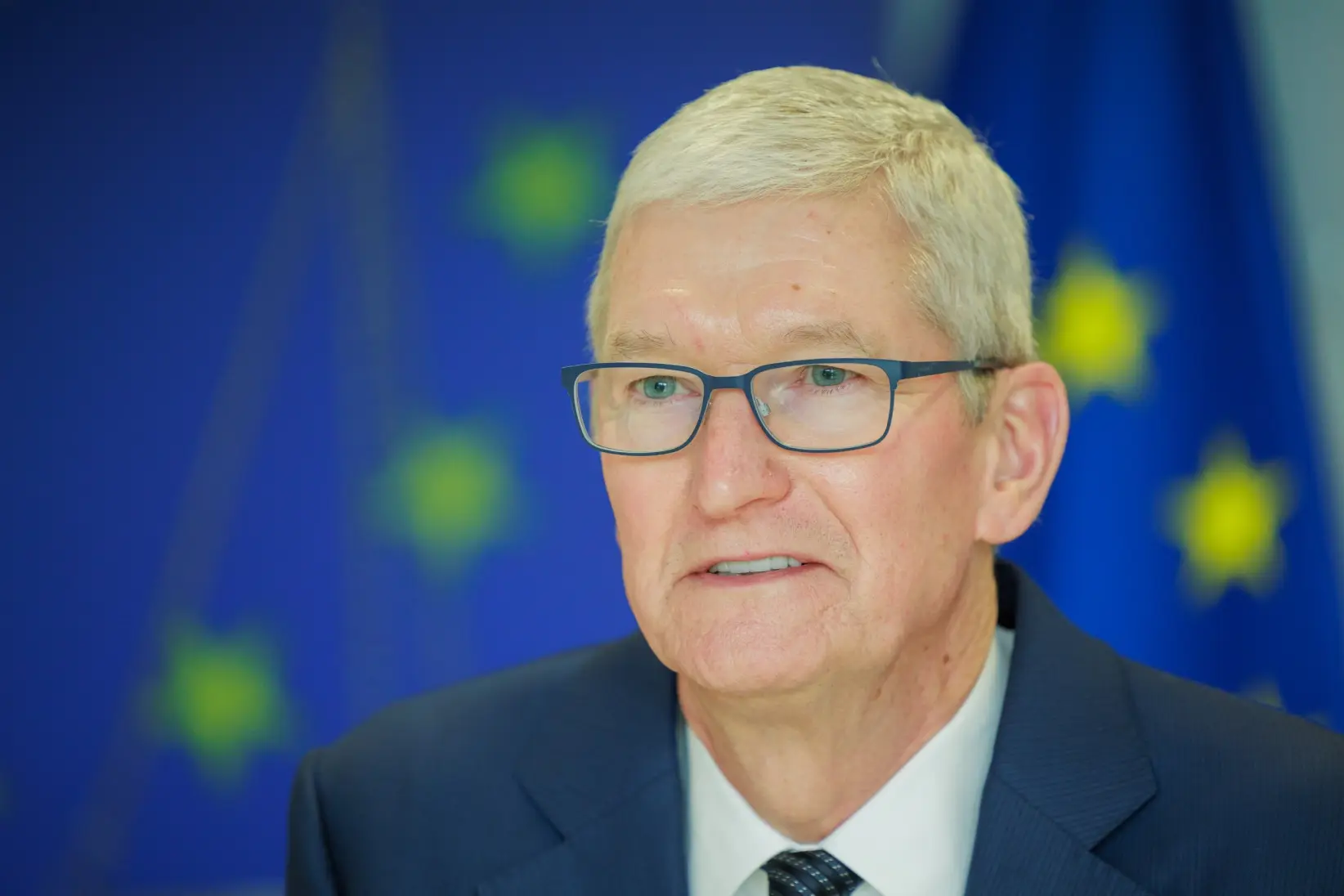 Tim Cook - SE PUEDE USAR- (Foto: © Unión Europea, 2026, CC BY 4.0, via Wikimedia Commons)