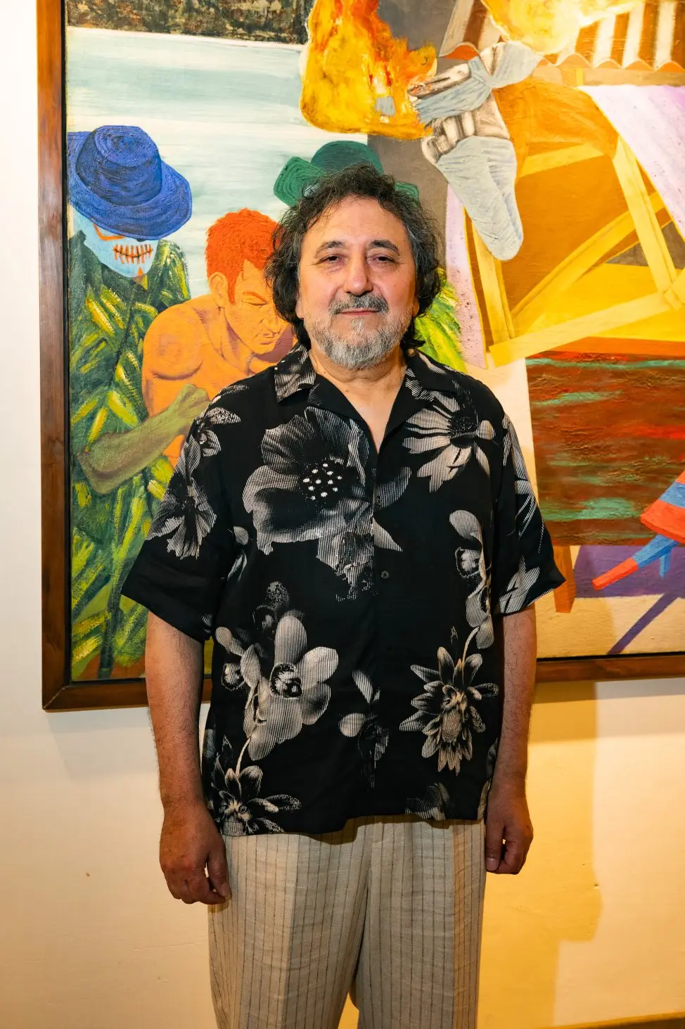 Enrique Collar, pintor, cineasta y escritor. 