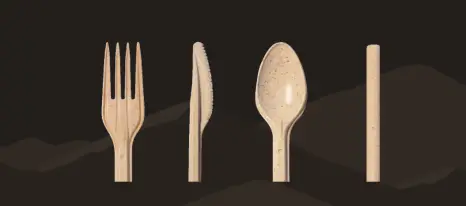 SE PUEDE USAR/ Cubiertos sustentables  (Foto: sitio oficial de PlantSwitch).