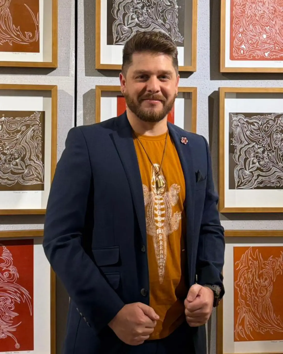 Obras de la muestra Simbiosis, de Roque Ardissone y Rodrigo Velázquez