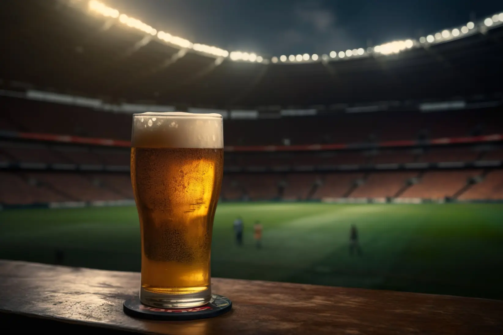 Cerveza en el estadio