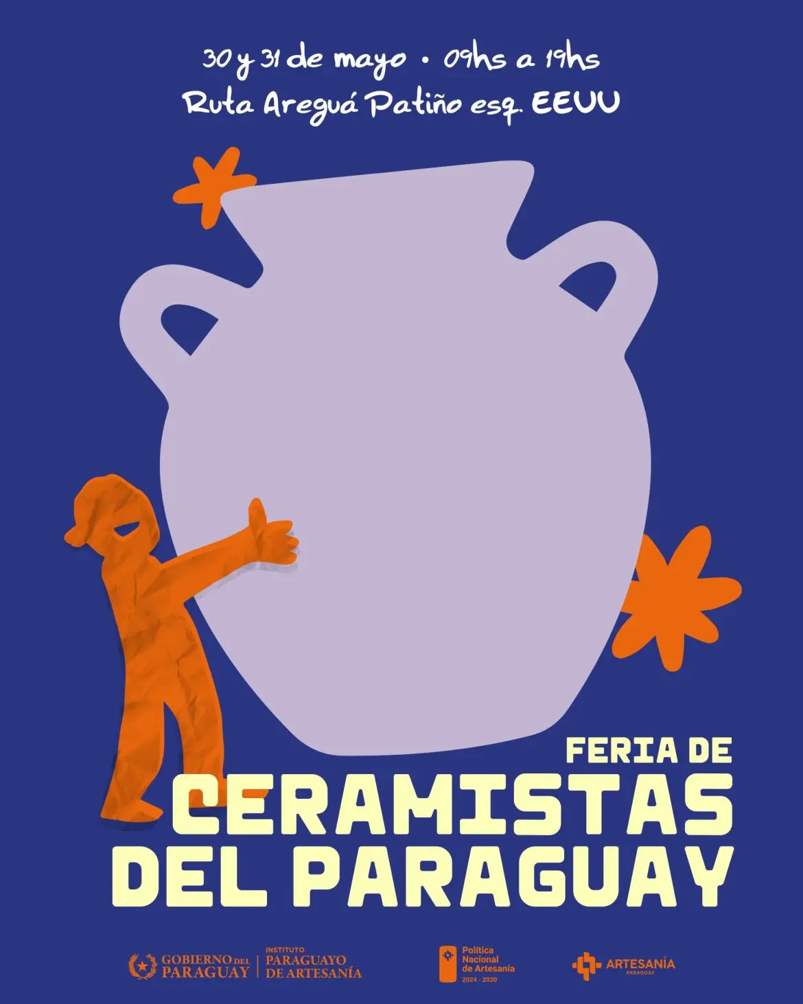 El acceso a la Feria de Ceramistas del Paraguay es libre y gratuito.