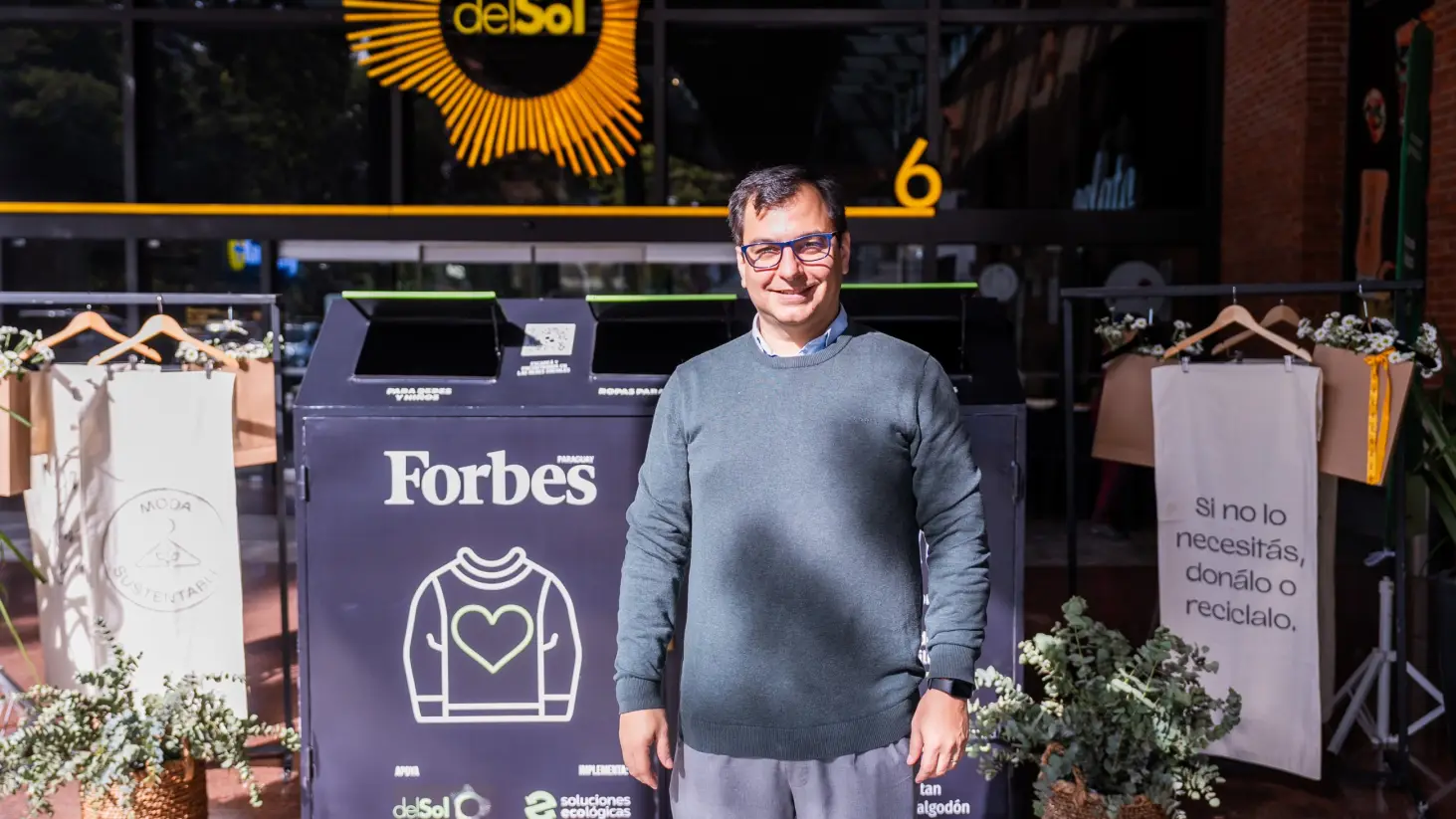 Carlos Jara, presidente de Soluciones Ecológicas. FOTO: FORBES