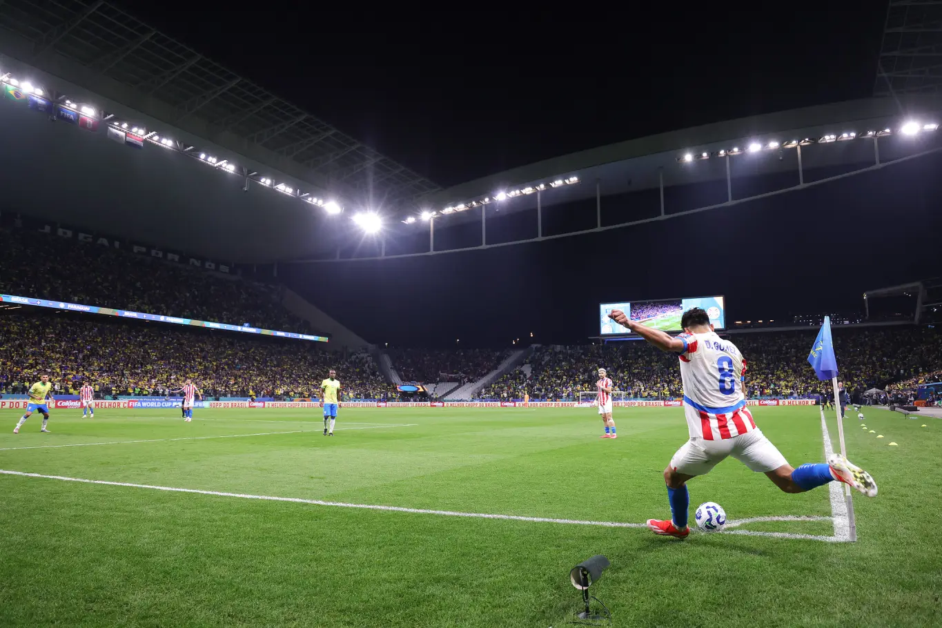 Brasil vs. Paraguay - Clasificatorias Sudamericanas al Mundial 2026 - Fecha 16. Fuente: Gentileza APF