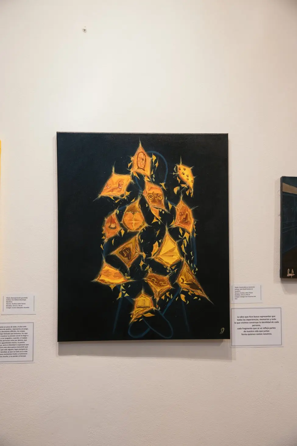 La muestra fue presentada en el marco de la 12ª edición Noche de las Galerías. FOTO: GENTILEZA