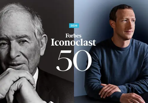 Iconoclast 50: Forbes eligió a los empresarios, artistas, atletas y filántropos más influyentes del mundo