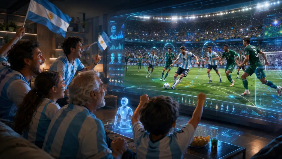 SE PUEDE USAR/La IA al servicio del deporte/Mundial, Futbol  (Foto: Ilustración creada con IA). 