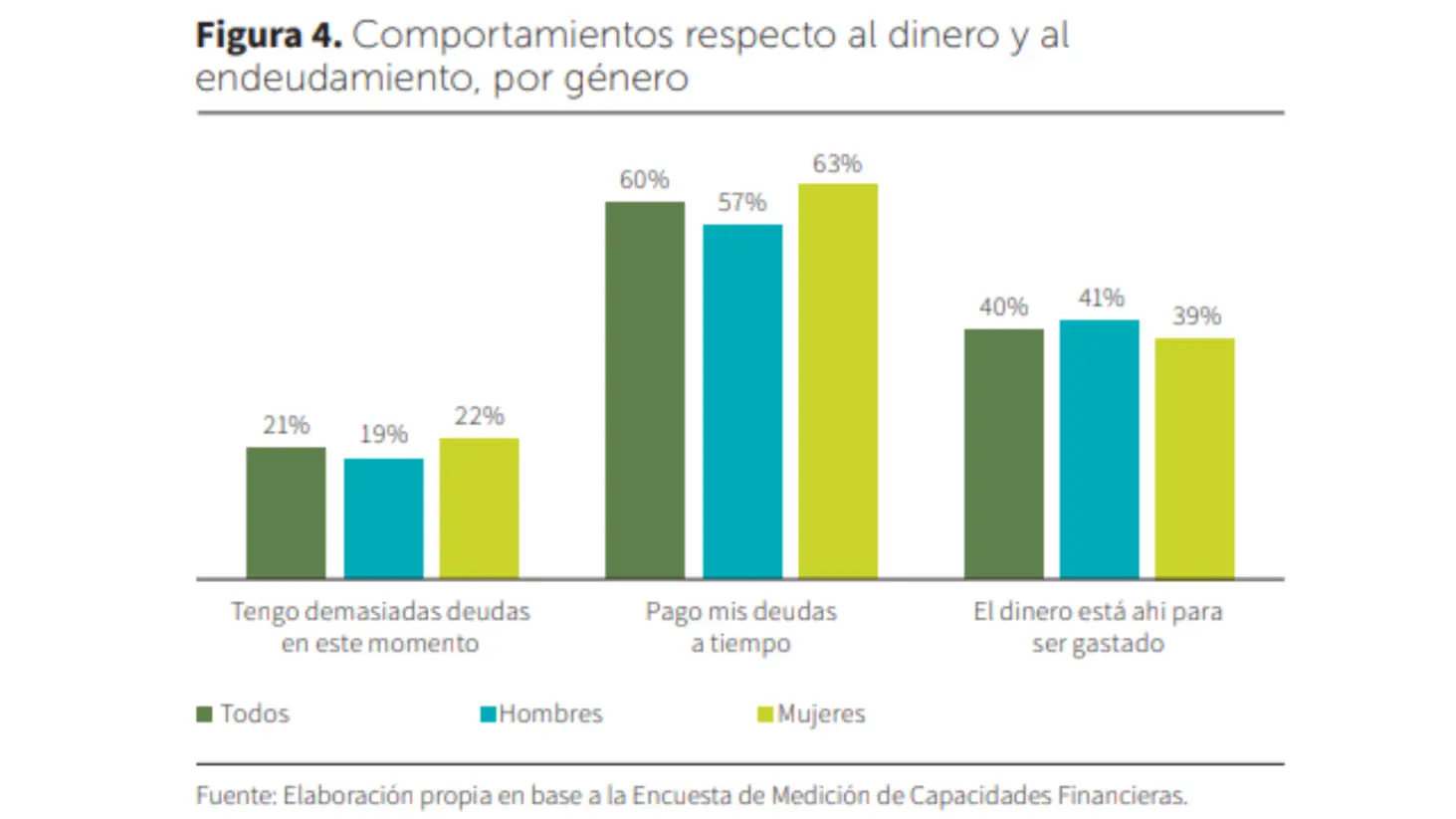 FUENTE: Roa, M. J., & Villegas, A. (2022). Capacidades, inclusión y vulnerabilidad financiera en Paraguay. Caracas: CAF.