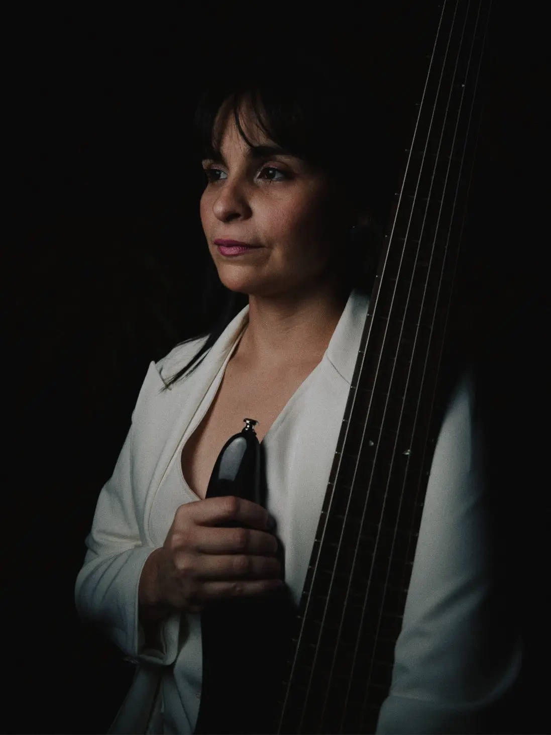 Paula Rodríguez, bajista y contrabajista. FOTO: GENTILEZA