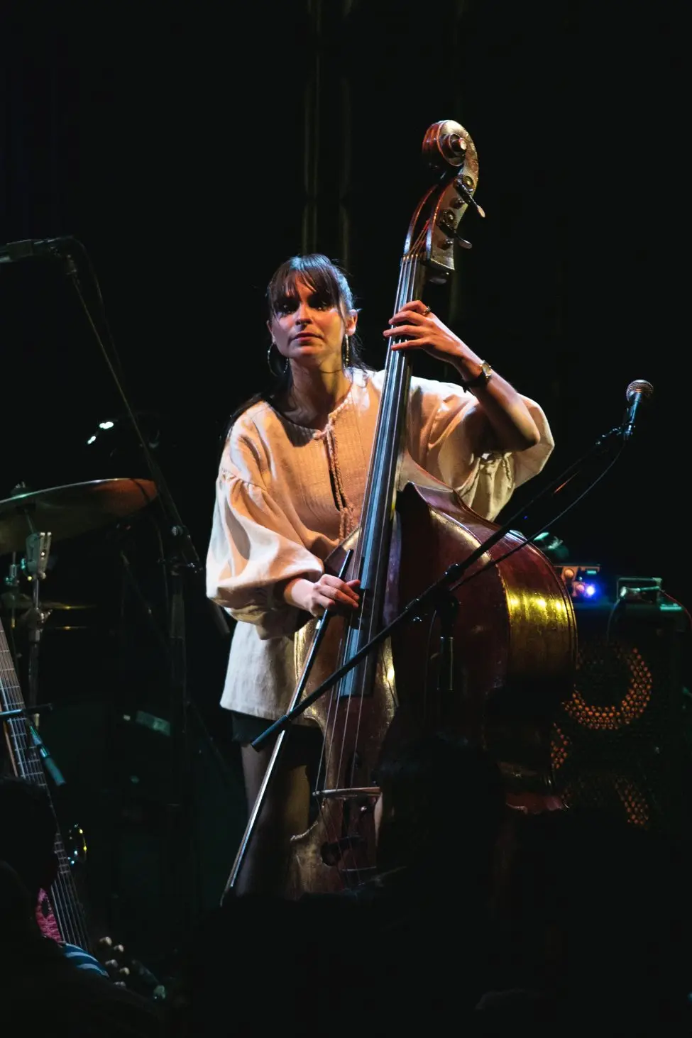 Paula Rodríguez, bajista y contrabajista. FOTO: GENTILEZA