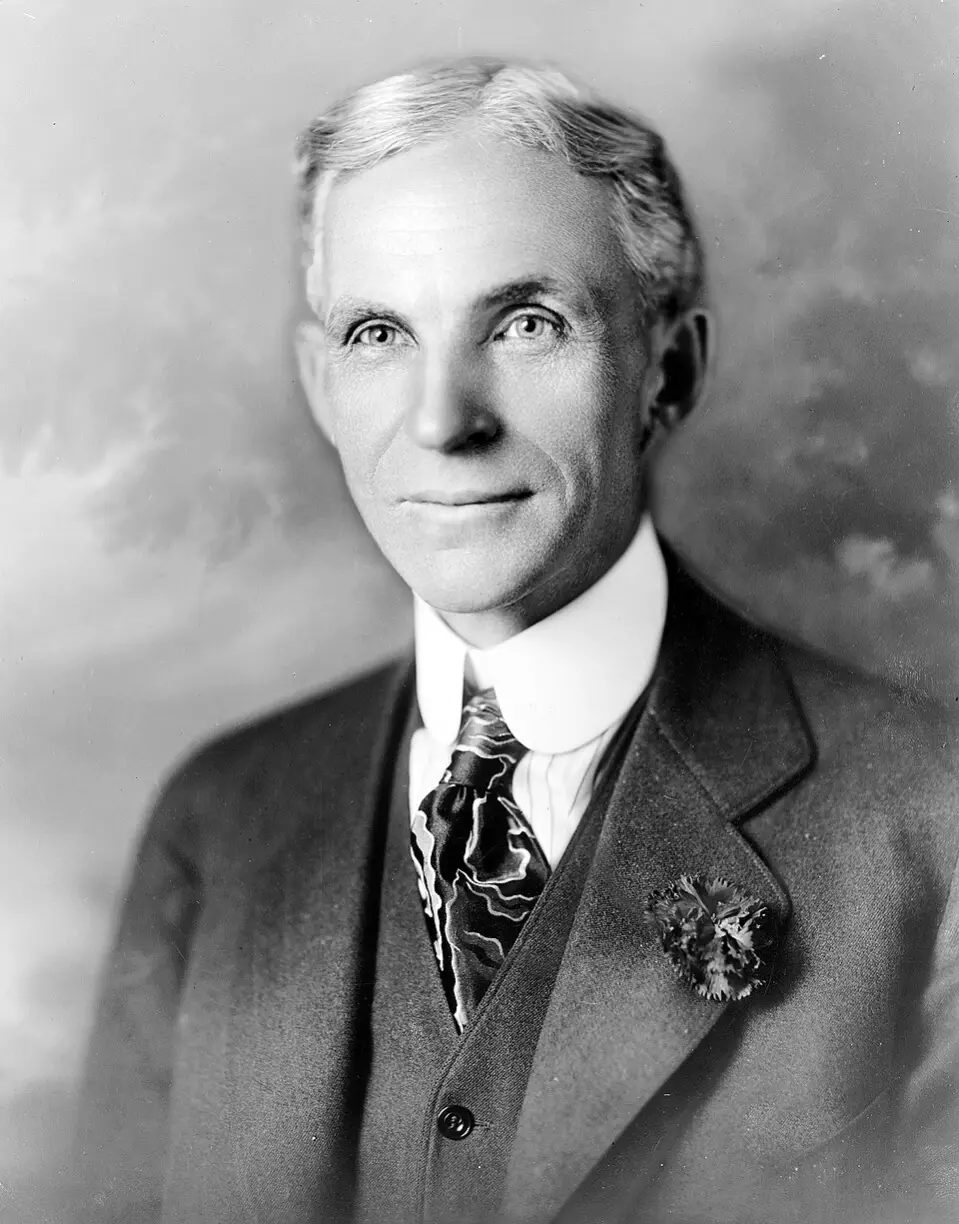 Henry Ford (SE PUEDE USAR) Crédito: Fred Hartsook, Public domain, via Wikimedia Commons