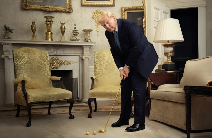 El otro imperio de Trump: 15 campos de golf que valen una fortuna