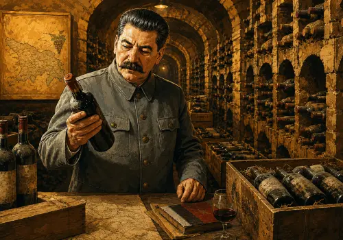 Subastan 40.000 botellas de vino de la cava secreta de Stalin