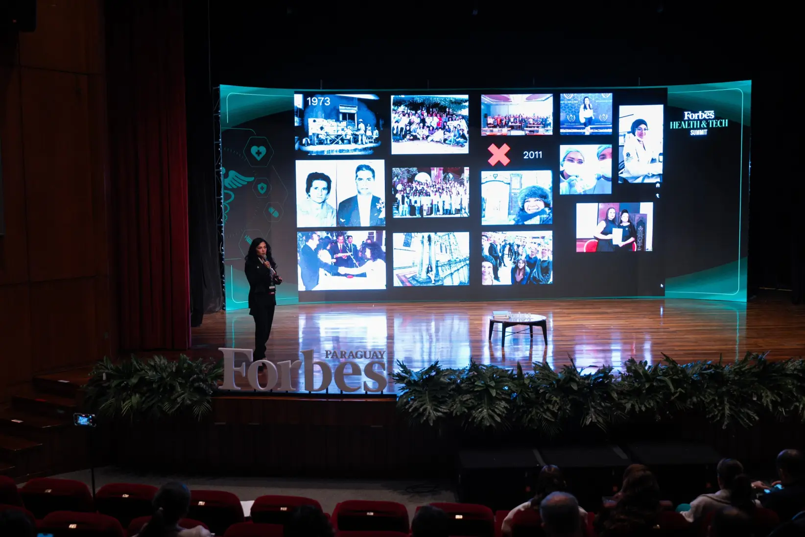 Dra. Carolina Fernández durante el Summit Health & Tech. Foto: Iván Acosta para Forbes