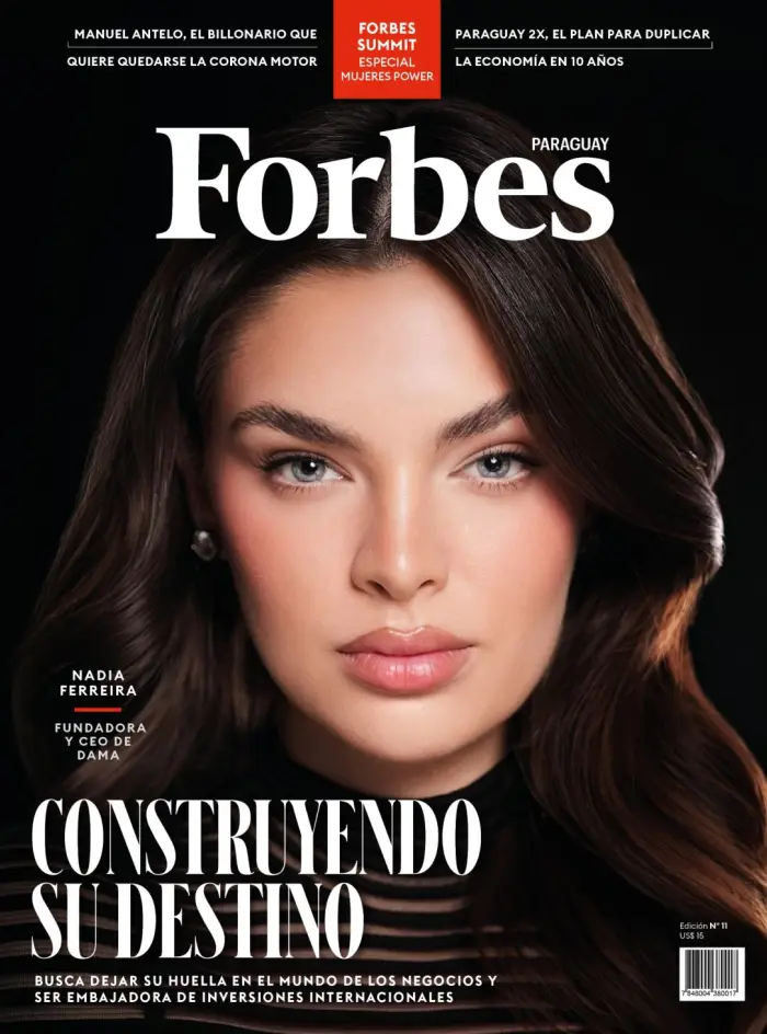 Forbes Paraguay Cover Nadia Ferreira