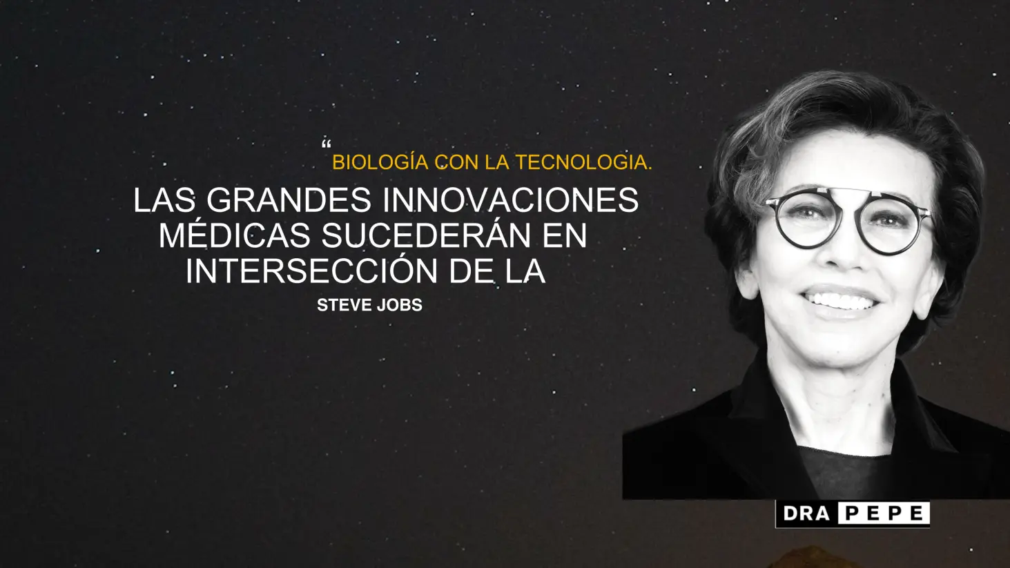 Presentación de la Dra. Graciela Pepe