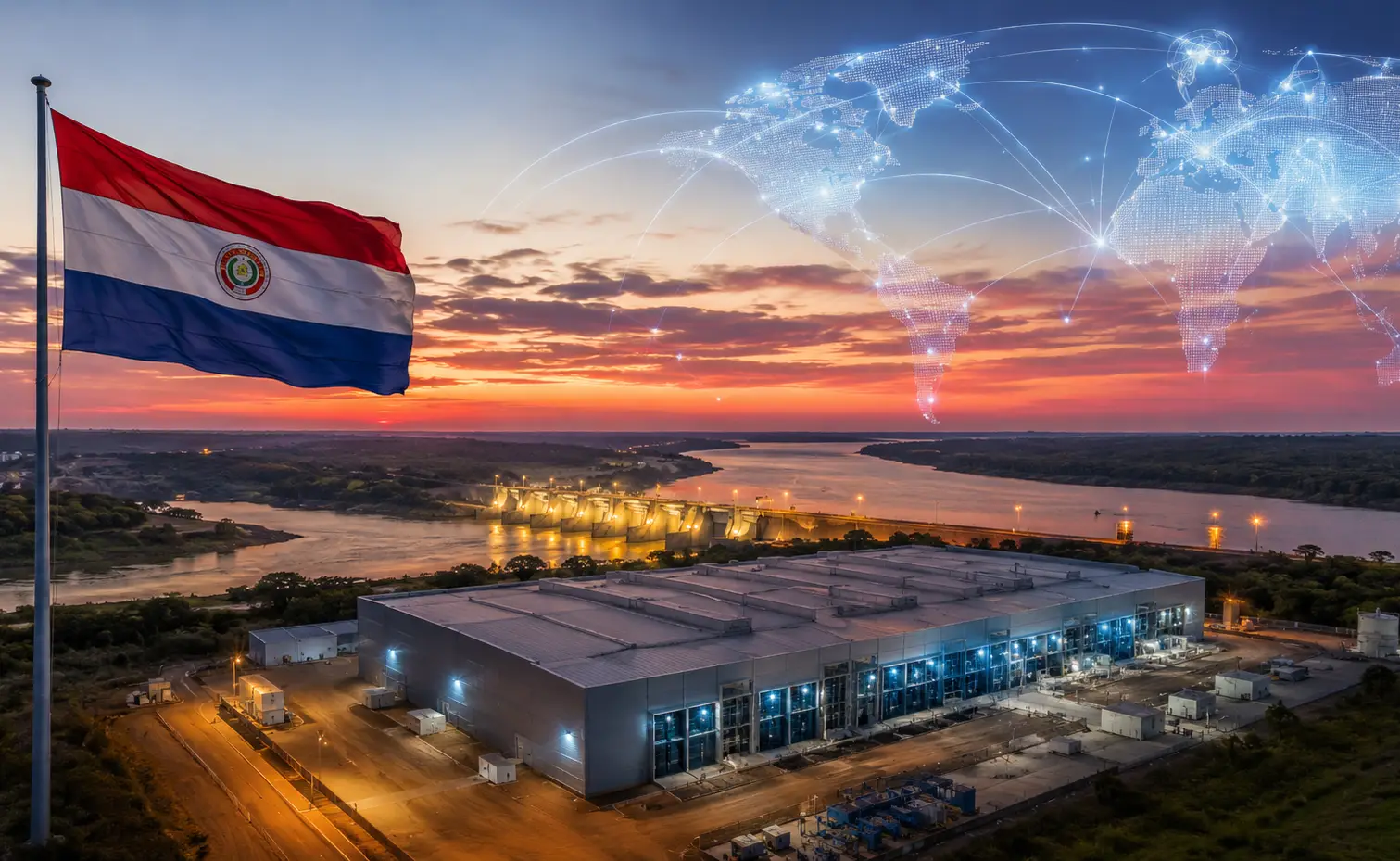 Paraguay quiere convertir su energía en Inteligencia Artificial y exportarla al mundo