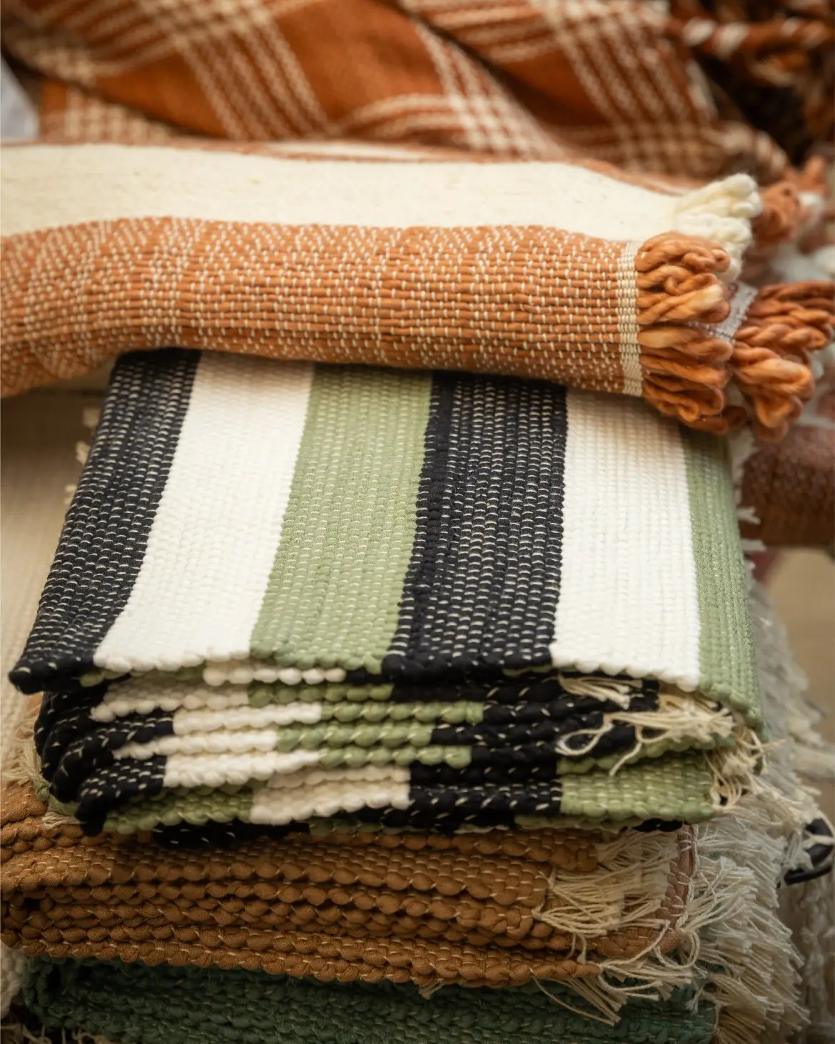 Artesanías que abrigan. FOTO: GENTILEZA INSTITUTO PARAGUAYO DE ARTESANÍA